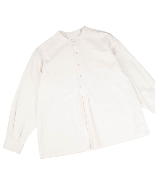 INNOCENT（イノセント）の「【YM002】ブルガリアタイプ 50's グランパシャツ L/S オフホワイト（シャツ/ブラウス・メンズ・オフホワイト・3/1/2）」の12枚目の写真