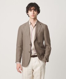 ISETAN MEN'S ブラウン リネンテーラードジャケット ブラウン系 メンズのジャケット | 三越伊勢丹オンラインストア・通販