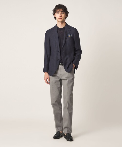 UNITED ARROWS(ユナイテッドアローズ)の「LIBECO シングル 2ボタン テーラード ジャケット(テーラードジャケット・メンズ・モカ/ネイビー/ダークオレンジ/ブラック・50/46/48/44)」の14枚目の写真