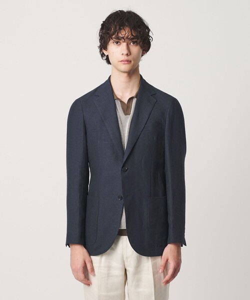 UNITED ARROWS(ユナイテッドアローズ)の「LIBECO シングル 2ボタン テーラード ジャケット(テーラードジャケット・メンズ・モカ/ネイビー/ダークオレンジ/ブラック・50/46/48/44)」の15枚目の写真