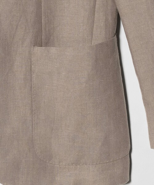 UNITED ARROWS(ユナイテッドアローズ)の「LIBECO シングル 2ボタン テーラード ジャケット(テーラードジャケット・メンズ・モカ/ネイビー/ダークオレンジ/ブラック・50/46/48/44)」の22枚目の写真