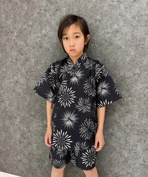 SHISKY | 接触冷感 キッズ 甚平（934-30）(浴衣)