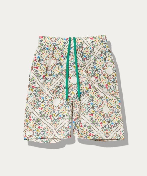 go slow caravan(ゴースローキャラバン)の「ガラガラ イージーハーフパンツ W(その他パンツ・レディース・アイボリー/オレンジ/パープル系その他/ブラック系その他2/ブラック・FREE)」の2枚目の写真