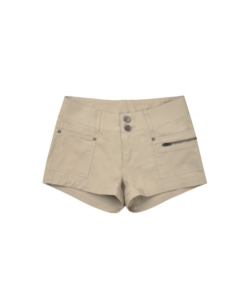 GILAARCHIVE(ギラアーカイブ)の「NAPOLEON SIDE ZIP SHORTS_BEIGE(その他パンツ・レディース・その他・SMALL/MEDIUM)」の5枚目の写真