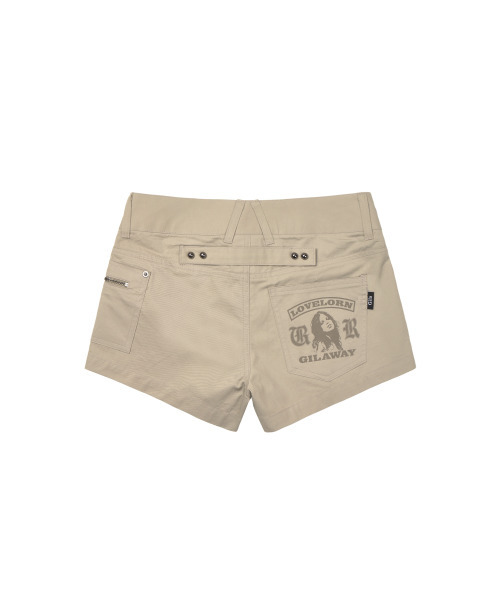 GILAARCHIVE(ギラアーカイブ)の「NAPOLEON SIDE ZIP SHORTS_BEIGE(その他パンツ・レディース・その他・SMALL/MEDIUM)」の6枚目の写真