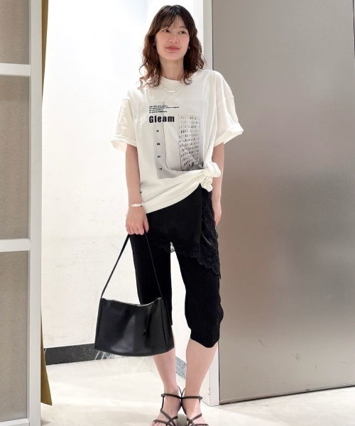 MIESROHE(ミースロエ)の「サイクリングニットパンツ(その他パンツ・レディース・グレー/ブラック/ブラウン・F)」の20枚目の写真