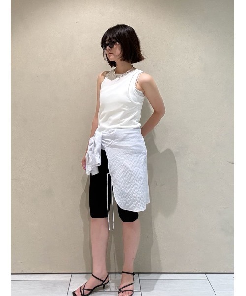 MIESROHE(ミースロエ)の「サイクリングニットパンツ(その他パンツ・レディース・グレー/ブラック/ブラウン・F)」の22枚目の写真