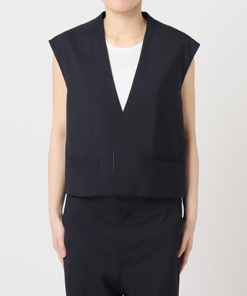 CALMER(カルメール)の「Vest / ベスト(その他アウター・レディース・ネイビー・FREE)」の7枚目の写真