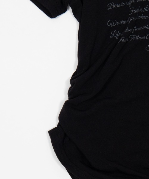 dispark（ディスパーク）の「DISPARK/【26年春夏新作】オフショルクロストップス（Tシャツ/カットソー・レディース・ブラック/ホワイト・FREE）」の17枚目の写真