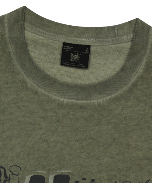 BROWNBREATH(ブラウンブレス)の「STILL BREATHING TEE - KHAKI(Tシャツ/カットソー・レディース・その他・SMALL/MEDIUM/LARGE/X-LARGE)」の3枚目の写真