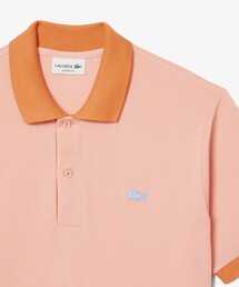 LACOSTE（ラコステ）の「配色コントラストリブ 2トーンポロシャツ（ポロシャツ）」