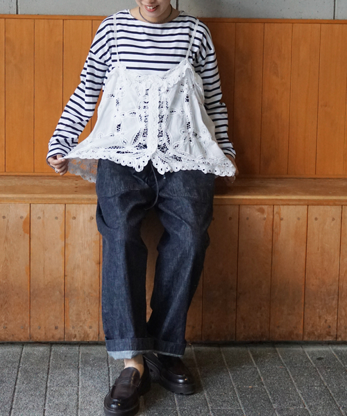JOURNAL STANDARD LUXE(ジャーナルスタンダード ラックス)の「《追加3》バテンレース キャミブラウス(シャツ/ブラウス・レディース・ホワイト/ブラック・FREE)」の15枚目の写真