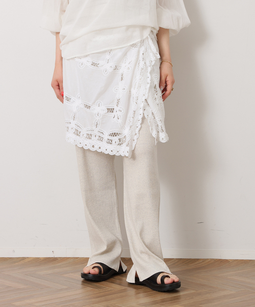 JOURNAL STANDARD LUXE(ジャーナルスタンダード ラックス)の「《追加3》バテンレース キャミブラウス(シャツ/ブラウス・レディース・ホワイト/ブラック・FREE)」の19枚目の写真