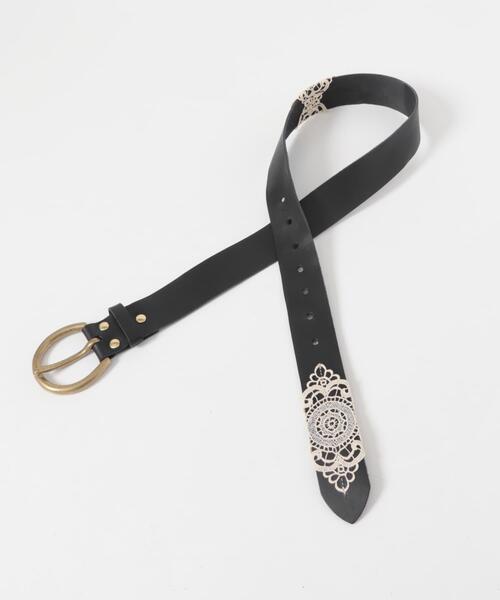 RODE SKO(ロデスコ)の「atelier brugge WASH LEATHER BELT(ベルト・レディース・ブラック/ブラウン・-)」の4枚目の写真