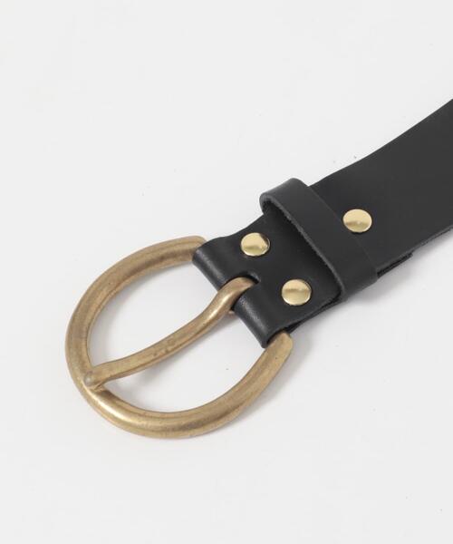 RODE SKO(ロデスコ)の「atelier brugge WASH LEATHER BELT(ベルト・レディース・ブラック/ブラウン・-)」の5枚目の写真