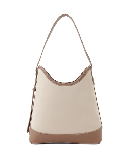 ROPE' PICNIC（ロペピクニック）の「【ちゃんと+かわいい保証】me fit BAG コンビフィットワンショルダーミドルバッグ/軽量・撥水（ショルダーバッグ・レディース・ブラック/キナリ/グレー系その他・FREE）」の21枚目の写真