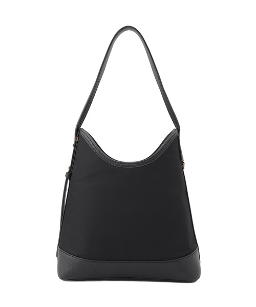 ROPE' PICNIC（ロペピクニック）の「【ちゃんと+かわいい保証】me fit BAG コンビフィットワンショルダーミドルバッグ/軽量・撥水（ショルダーバッグ・レディース・ブラック/キナリ/グレー系その他・FREE）」の12枚目の写真