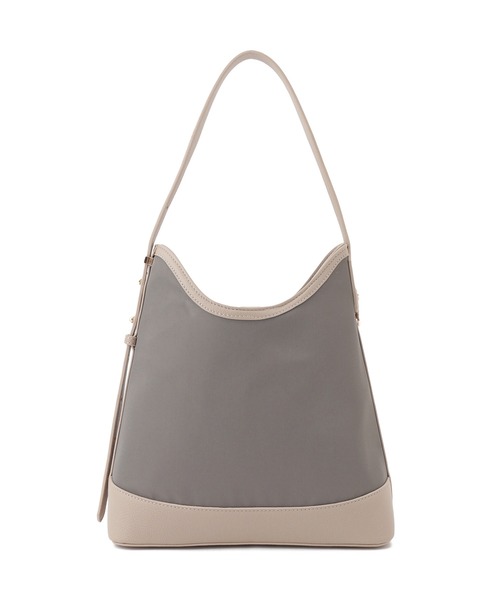 ROPE' PICNIC（ロペピクニック）の「【ちゃんと+かわいい保証】me fit BAG コンビフィットワンショルダーミドルバッグ/軽量・撥水（ショルダーバッグ・レディース・ブラック/キナリ/グレー系その他・FREE）」の7枚目の写真