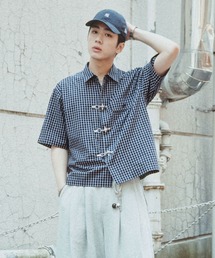 RAGEBLUE（レイジブルー）の「Firemen Buckle Check Shirts ファイヤーマンバックル チェックシャツ（シャツ/ブラウス）」