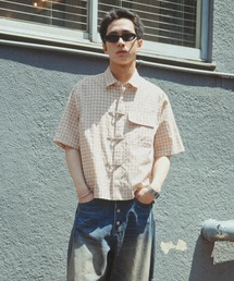 RAGEBLUE | Firemen Buckle Check Shirts/ファイヤーマンバックル/チェックシャツ(シャツ/ブラウス)