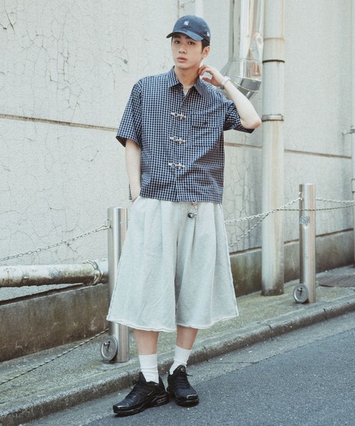 RAGEBLUE（レイジブルー）の「Firemen Buckle Check Shirts/ファイヤーマンバックル/チェックシャツ（シャツ/ブラウス・メンズ・ライトベージュ/ブラウン/ネイビー・MEDIUM/LARGE）」の18枚目の写真