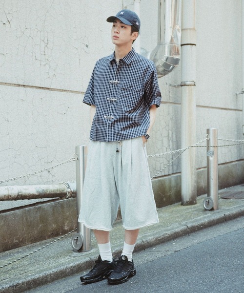 RAGEBLUE（レイジブルー）の「Firemen Buckle Check Shirts/ファイヤーマンバックル/チェックシャツ（シャツ/ブラウス・メンズ・ライトベージュ/ブラウン/ネイビー・MEDIUM/LARGE）」の17枚目の写真
