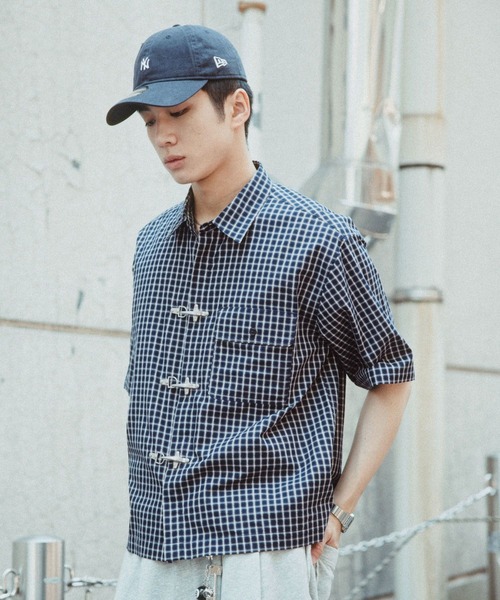 RAGEBLUE（レイジブルー）の「Firemen Buckle Check Shirts/ファイヤーマンバックル/チェックシャツ（シャツ/ブラウス・メンズ・ライトベージュ/ブラウン/ネイビー・MEDIUM/LARGE）」の14枚目の写真