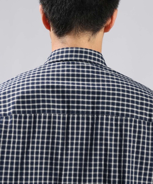 RAGEBLUE（レイジブルー）の「Firemen Buckle Check Shirts/ファイヤーマンバックル/チェックシャツ（シャツ/ブラウス・メンズ・ライトベージュ/ブラウン/ネイビー・MEDIUM/LARGE）」の11枚目の写真