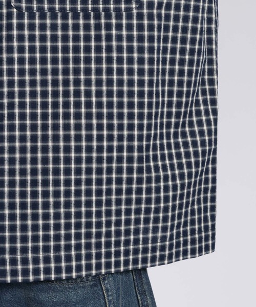 RAGEBLUE（レイジブルー）の「Firemen Buckle Check Shirts/ファイヤーマンバックル/チェックシャツ（シャツ/ブラウス・メンズ・ライトベージュ/ブラウン/ネイビー・MEDIUM/LARGE）」の7枚目の写真