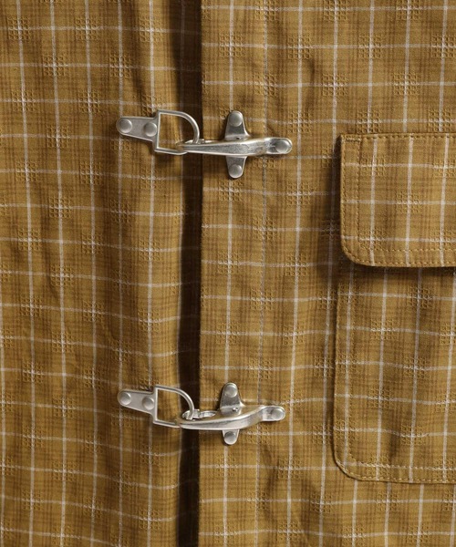 RAGEBLUE（レイジブルー）の「Firemen Buckle Check Shirts/ファイヤーマンバックル/チェックシャツ（シャツ/ブラウス・メンズ・ライトベージュ/ブラウン/ネイビー・MEDIUM/LARGE）」の5枚目の写真