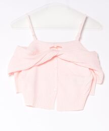 WIDE RIB TWIST OFF SHOULDER KN