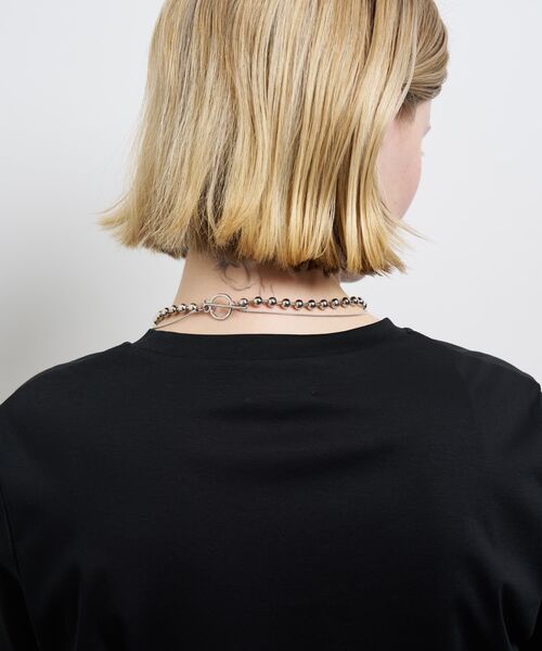 LANVIN en Bleu(ランバンオンブルー)の「ボールチェーンネックレス(ネックレス・レディース・シルバー・FREE)」の5枚目の写真