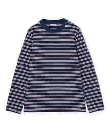 edition pourell コンパクトコットン ボーダープルオーバー