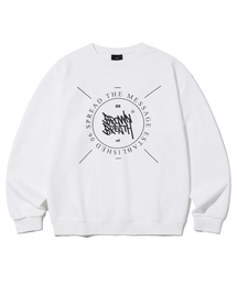 BROWNBREATH（ブラウンブレス）の「TAG STAMP CREWNECK - WHITE（スウェット）」
