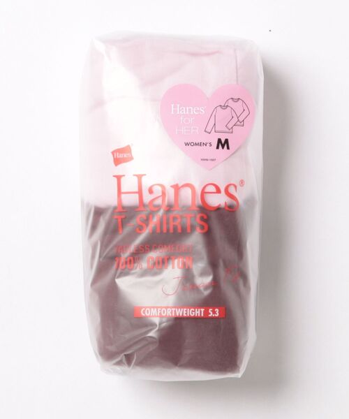 HANES(ヘインズ)の「Hanes/ヘインズ 2P Hanes Japan Fit for HER クルーネックロングスリーブT(Tシャツ/カットソー・レディース・ブラウン系その他/その他5・M/L)」の7枚目の写真