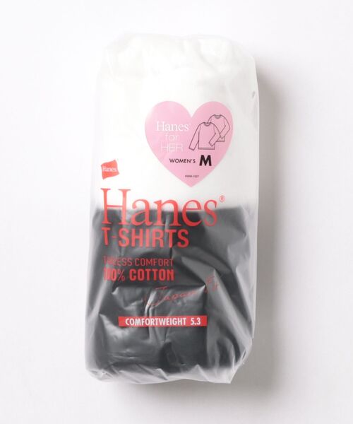 HANES(ヘインズ)の「Hanes/ヘインズ 2P Hanes Japan Fit for HER クルーネックロングスリーブT(Tシャツ/カットソー・レディース・ブラウン系その他/その他5・M/L)」の8枚目の写真