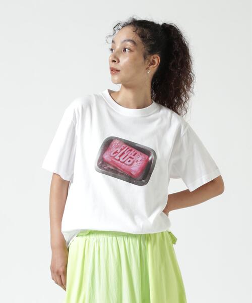 GOOD ROCK SPEED（グッドロックスピード）の「GOOD ROCK SPEED (グッドロックスピード)　FIGHT CLUB WHITE（Tシャツ/カットソー・レディース・ホワイト・F）」の13枚目の写真