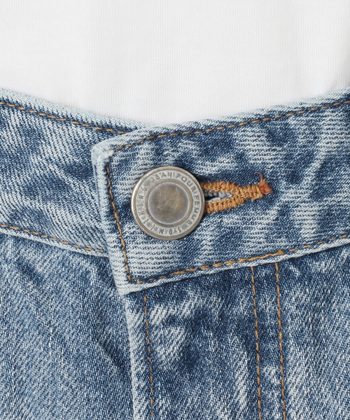 Spick & Span(スピックアンドスパン)の「《別注》SOMETHING for SS ELSA STRAIGHT(デニムパンツ・レディース・ネイビー/サックスブルー・LARGE/MEDIUM/SMALL/X-SMALL)」の20枚目の写真