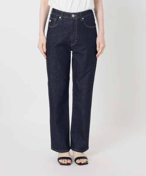 Spick & Span(スピックアンドスパン)の「《別注》SOMETHING for SS ELSA STRAIGHT(デニムパンツ・レディース・ネイビー/サックスブルー・LARGE/MEDIUM/SMALL/X-SMALL)」の15枚目の写真