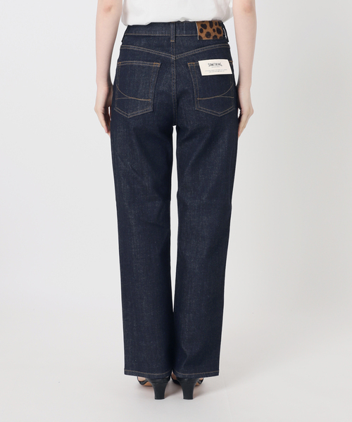 Spick & Span(スピックアンドスパン)の「《別注》SOMETHING for SS ELSA STRAIGHT(デニムパンツ・レディース・ネイビー/サックスブルー・LARGE/MEDIUM/SMALL/X-SMALL)」の16枚目の写真