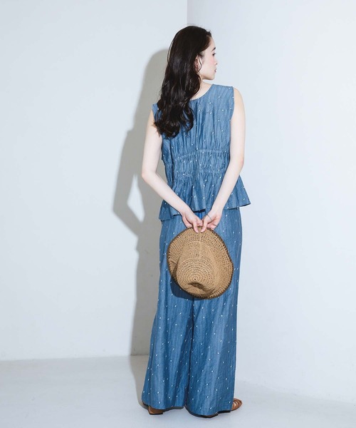 LAKOLE(ラコレ)の「<接触冷感>ドット刺繍ビスチェ / 848938(その他トップス・レディース・ブルー/ブラック/アイボリー・FREE)」の17枚目の写真