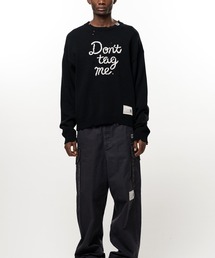 Maison MIHARA YASUHIRO | Don't Tag Me Jacquard Knit Sweater(ニット/セーター)