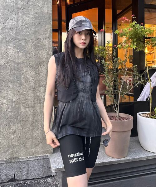 NEGATIVE SPLIT CLUB(ネガティブスピリットクラブ)の「エアベントタイダイレーシングシングレット(ミッドナイト)(Tシャツ/カットソー・メンズ・その他・MEDIUM/X-LARGE/LARGE/SMALL)」の5枚目の写真