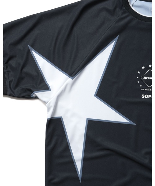 F.C.Real Bristol(エフシーレアルブリストル)の「STAR S/S GAME SHIRT(Tシャツ/カットソー・メンズ・オフホワイト/ピンク/ブラック・MEDIUM/LARGE/SMALL/X-LARGE)」の10枚目の写真