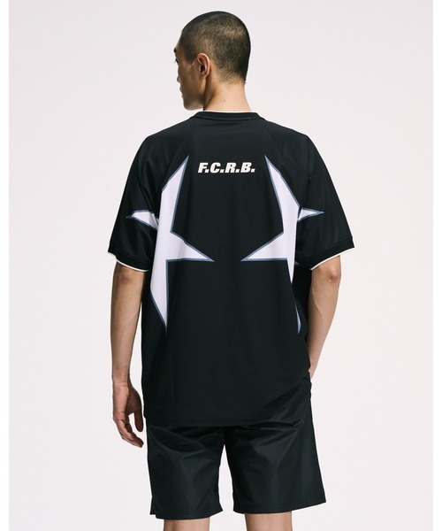 F.C.Real Bristol(エフシーレアルブリストル)の「STAR S/S GAME SHIRT(Tシャツ/カットソー・メンズ・オフホワイト/ピンク/ブラック・MEDIUM/LARGE/SMALL/X-LARGE)」の5枚目の写真
