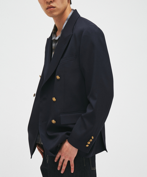 JOURNAL STANDARD(ジャーナルスタンダード)の「TWツイル ダブル ブレザー(テーラードジャケット・メンズ・ネイビー/ブラウン・MEDIUM/LARGE)」の16枚目の写真
