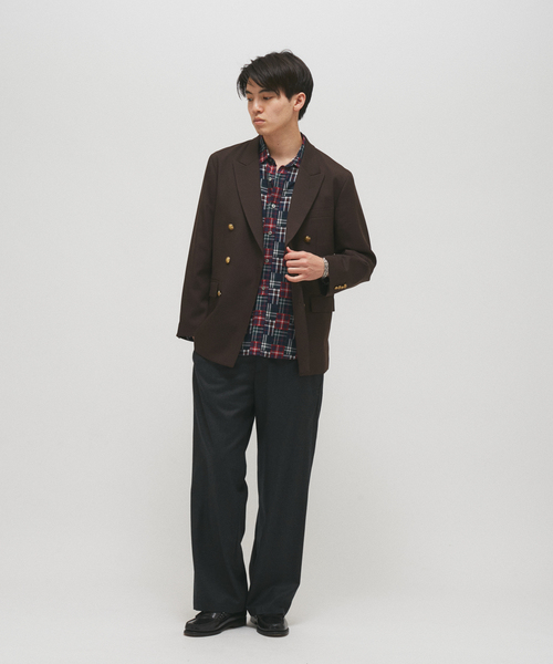 JOURNAL STANDARD(ジャーナルスタンダード)の「TWツイル ダブル ブレザー(テーラードジャケット・メンズ・ネイビー/ブラウン・MEDIUM/LARGE)」の18枚目の写真