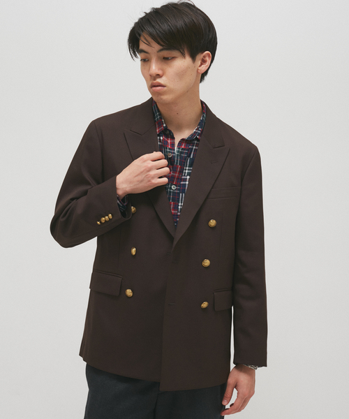 JOURNAL STANDARD(ジャーナルスタンダード)の「TWツイル ダブル ブレザー(テーラードジャケット・メンズ・ネイビー/ブラウン・MEDIUM/LARGE)」の21枚目の写真