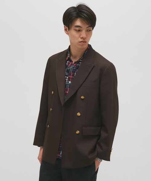 JOURNAL STANDARD(ジャーナルスタンダード)の「TWツイル ダブル ブレザー(テーラードジャケット・メンズ・ネイビー/ブラウン・MEDIUM/LARGE)」の22枚目の写真