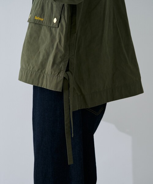 Barbour(バブアー)の「【Barbour/バブアー】 シャワープルーフショート丈ジャケット / ブルゾン / MEDLAND SHOWERPROOFJK(ブルゾン・レディース・アイボリー/カーキ・フリー)」の13枚目の写真